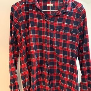 Hollister plaid shirt